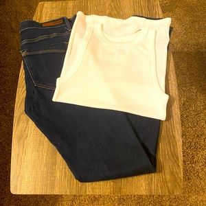 EXPRESS Jeggings Size 2R - Legging Midrise